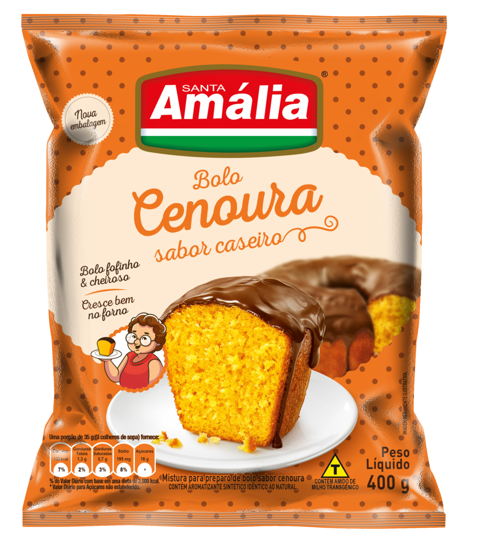 Bolo de Cenoura – Açúcar Santa Isabel